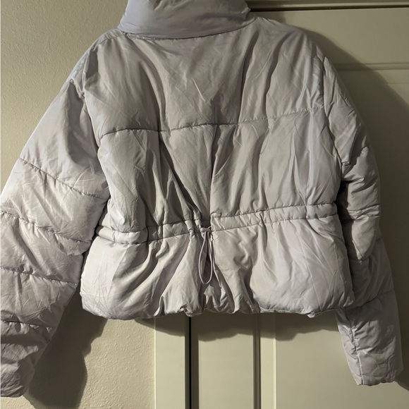 Double Zero Women's Puffer Jacket - Light Gray - Picture 2 of 5